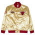 Casaco Basquetebol de Mitchell & Ness Chicago Bulls Gold