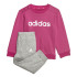 Conjunto adidas Essentials Lineage Rosa Conjunto infantil