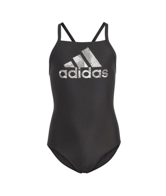 Fato de banho adidas Fato de banho preto com...