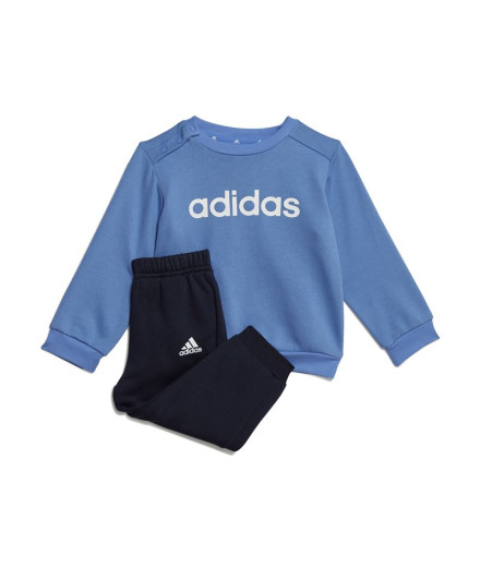 Fato de treino adidas I Lin Fl Jog Kids Azul
