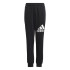 Calças adidas Fit Big Logo Preto Calças para crianças