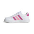Sapatilhas adidas Breaknet Lifestile Court Lace Branco Infantil