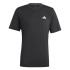 Camiseta Fitness adidas by Essentials Stretch Preto Homem