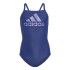 Calções de banho adidas Grande logótipo azul Fato de banho de menina