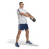 Calças Fitness adidas Pique Azul Homem
