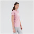 Camiseta New Balance Essenciais cor-de-rosa Mulher