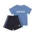 Set adidas 3 Bands Essentials Azul para crianças