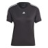 T-Shirt de fitness adidas Essentials Preto para mulher
