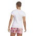 T-Shirt de fitness adidas Essentials Minimal Branco para mulher