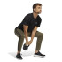 Calças de fitness adidas Essentials Logo 3-Stripes Homem Verde