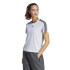 T-Shirt de fitness adidas Essentials 3-Stripes para mulher Branco