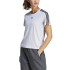 T-Shirt de fitness adidas Essentials 3-Stripes para mulher Branco