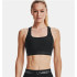 Sutiã esportivo Under Armour Mid Crossback Blue Mulher