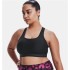 Sutiã esportivo Under Armour Mid Crossback Blue Mulher