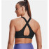 Sutiã esportivo Under Armour Mid Crossback Blue Mulher