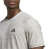 Camiseta Fitness adidas por Essentials Grey Homem