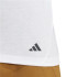 T-Shirt Yoga e Pilates adidas Base Homem Branco