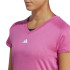 Camiseta por Fitness adidas Essentials Minimal Lila Mulher