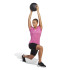 Camiseta por Fitness adidas Essentials Minimal Lila Mulher