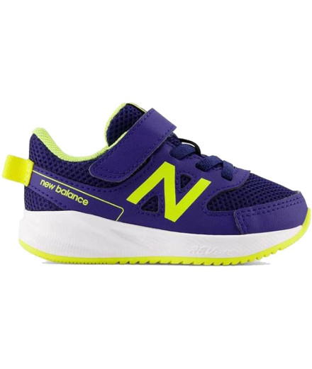 Sapatilhas New Balance 570v3 Bungee Lace Azul Infantil