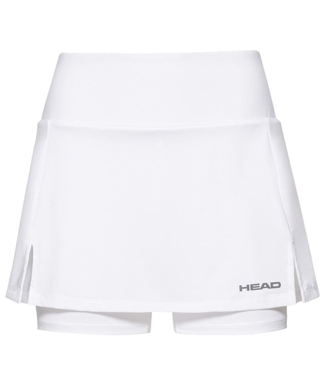 Saia de ténis Head Club Basic Branco para mulher