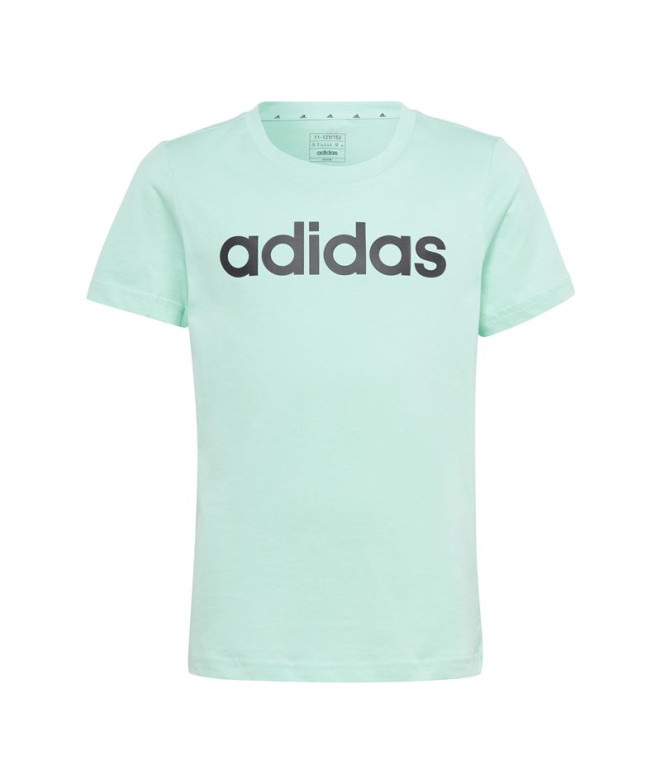 T-shirt adidas Logótipo linear Verde T-shirt de...