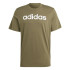 Camiseta adidas Essentials Linear Verde Homem