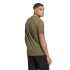 Camiseta adidas Essentials Linear Verde Homem
