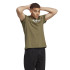 Camiseta adidas Essentials Linear Verde Homem