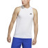 Camiseta adidas fundamentos da Formação Branco Homem