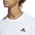 Camiseta adidas Essenciais Branco Homem