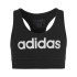 Soutien de desporto adidas Logotipo linear Preto Soutien de rapariga