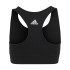 Soutien de desporto adidas Logotipo linear Preto Soutien de rapariga