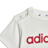 Conjunto adidas Lineage Branco Infantil