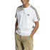 Camiseta adidas Essentials Single 3S Branco Homem