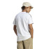 Camiseta adidas Essentials Single 3S Branco Homem