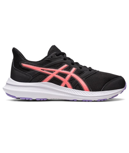 Ténis Running ASICS Jolt 4 GS Preto e Rosa para crianças