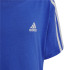 Conjunto adidas 3S Co Azul para crianças