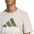 T-shirt adidas Essentials Bege para homem