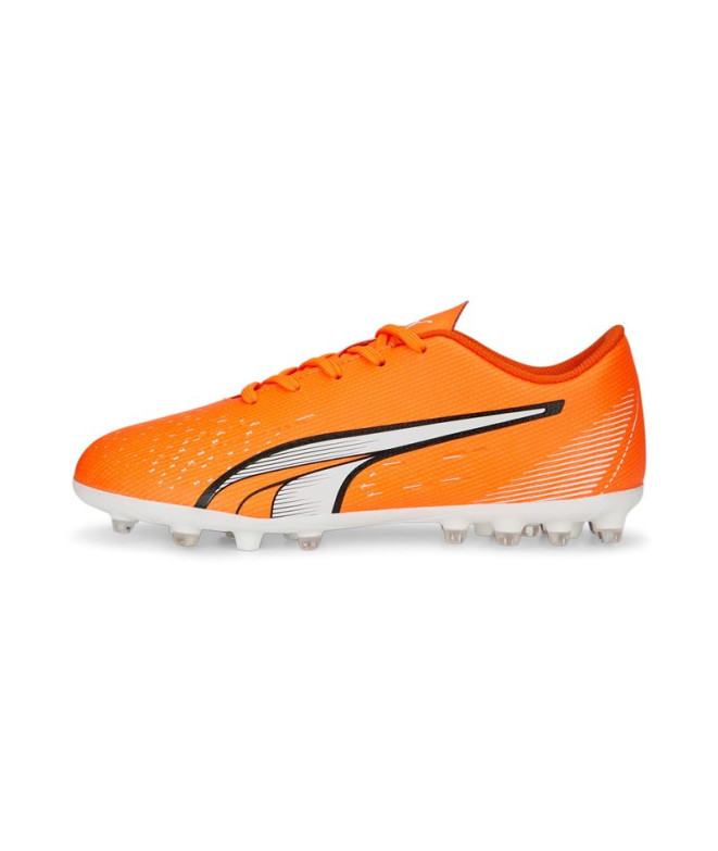 Futebol Puma Ultra Play Mg Menino Ultra Orange...
