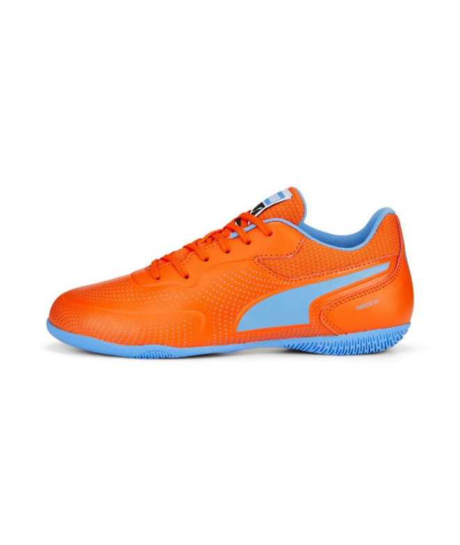 Sapatilhas de Futsal Puma Truco III Menino Laranja