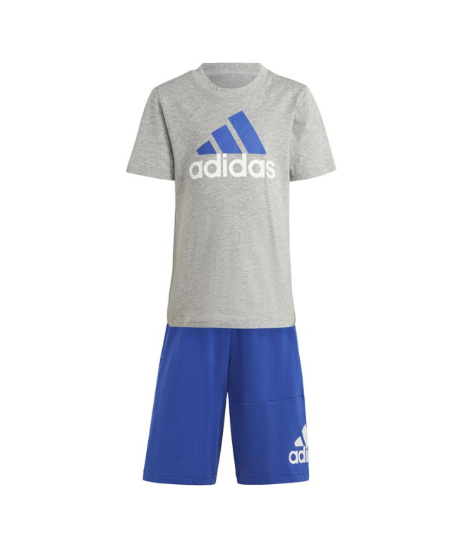 Conjunto adidas Essentials Logo Cinzento para...
