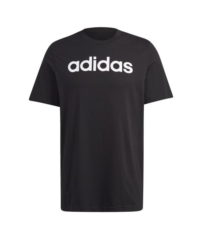 Camiseta adidas Essentials Single Jersey Preto...