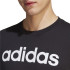 Camiseta adidas Essentials Single Jersey Preto Homem