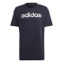 Camiseta adidas Essentials Linear Logo Preto Homem