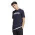 Camiseta adidas Essentials Linear Logo Preto Homem
