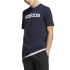 Camiseta adidas Essentials Linear Logo Preto Homem