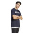 Camiseta adidas Essentials Linear Logo Preto Homem