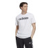 Camiseta adidas Essentials Linear Logo Branco Homem
