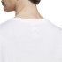 Camiseta adidas Essentials Linear Logo Branco Homem